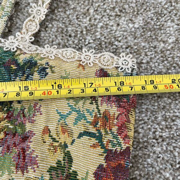 Cider Fairy Whimsical Gypsy Corset Mini Dress XL Tapestry Bustier Milkmaid - Picture 11 of 14